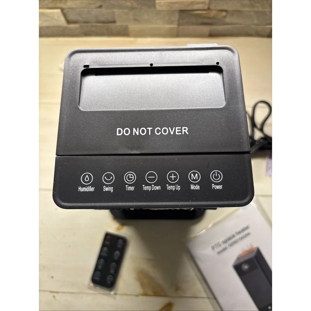 PTC Space Heater + Humidifier | 1500W |‎ Remote | Oscillating